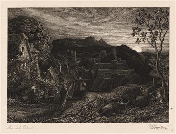 SAMUEL PALMER The Bellman.                                                                                                                       